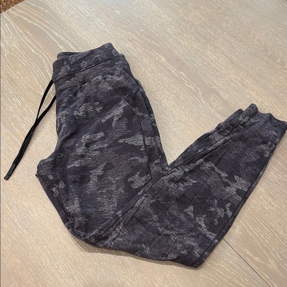 Lululemon Athletica Gray Camo Track Pants